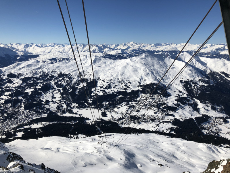Blick auf Lenzerheide vom Rothorn