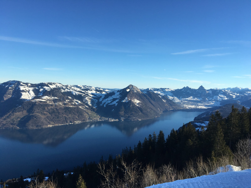 Die Aussicht ist einfach der Hammer.