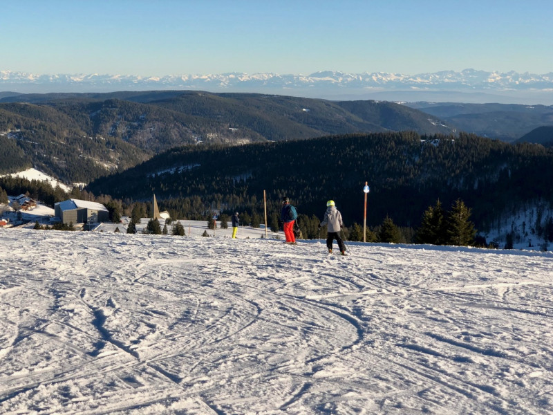 Das Alpenpanorama ist schon geil.