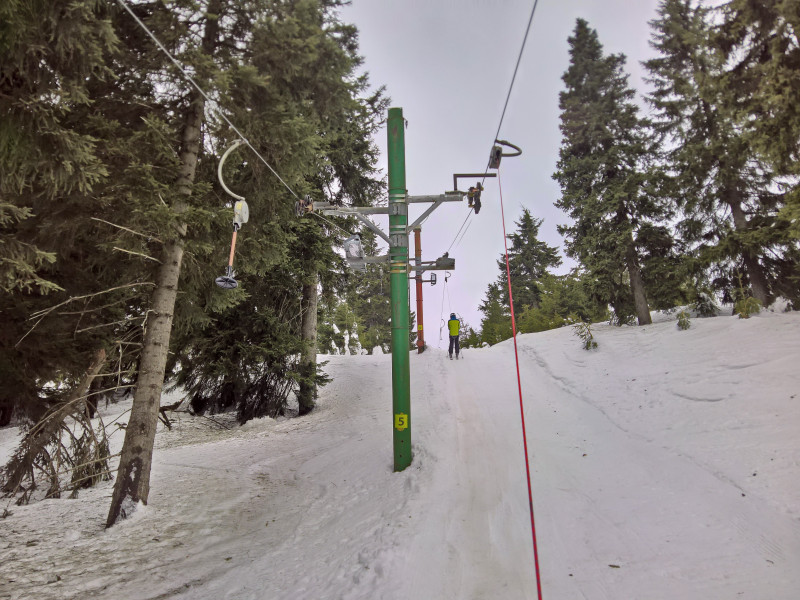 SL an der Slalomak, selten das der läuft auch wenn es heute fast unnötig war