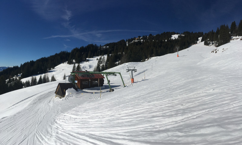 Skilift Odermatt. BMF-Skilift von 1977.