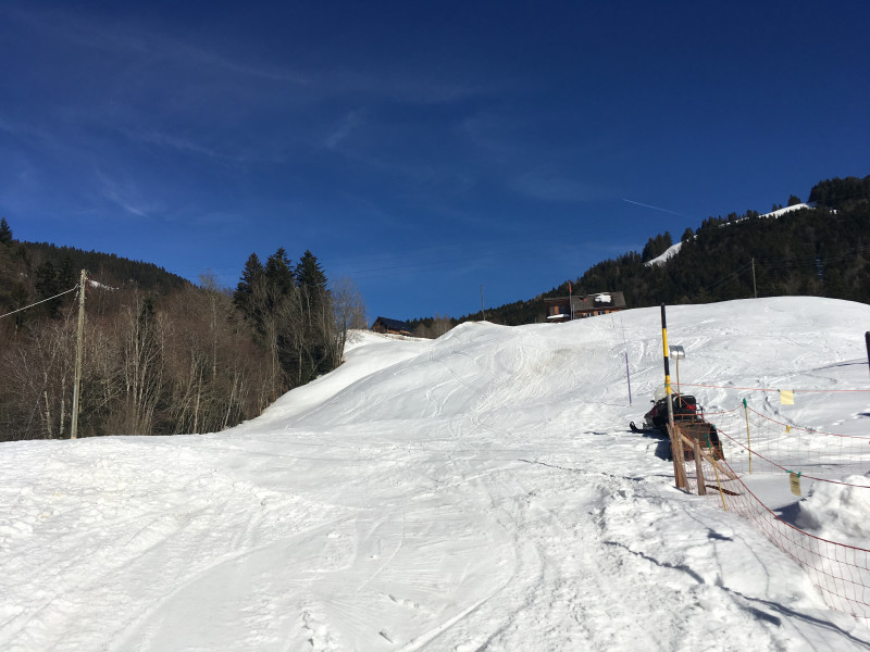 Pistenende in Obergschwend