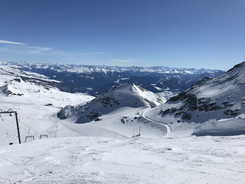 Sattel sehr schön zu fahren, oben pulvrig, unten sulzig