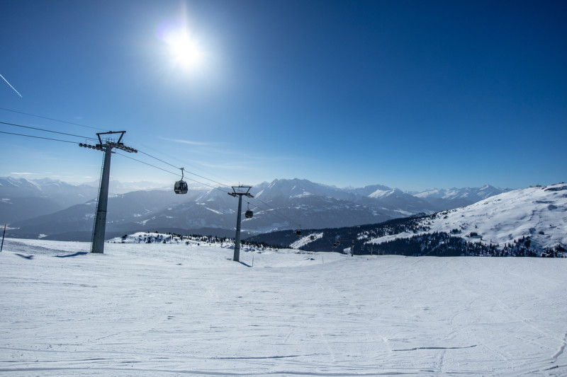 Los geht es in Nagens, das Wetter ist fantastisch und es gibt auch wie erhofft sehr wenige Leute.