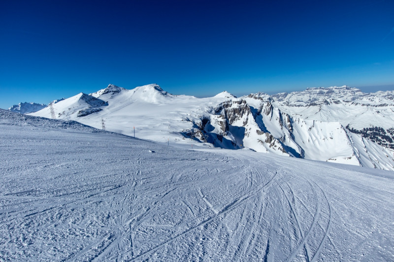 Weiter geht es in Richtung Vorab. Ich war nun schon sechs Mal in Laax, konnte aber erst nun zum zweiten Mal auf den Vorab.