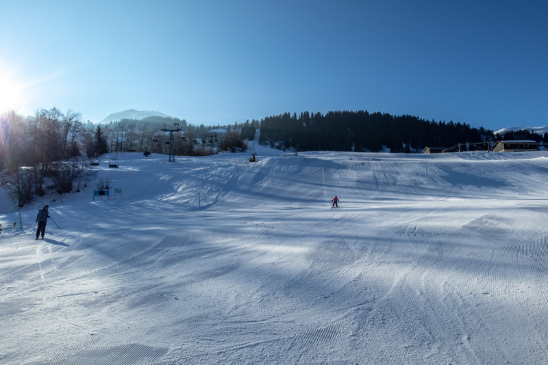 Morgendlicher Start in Valata.