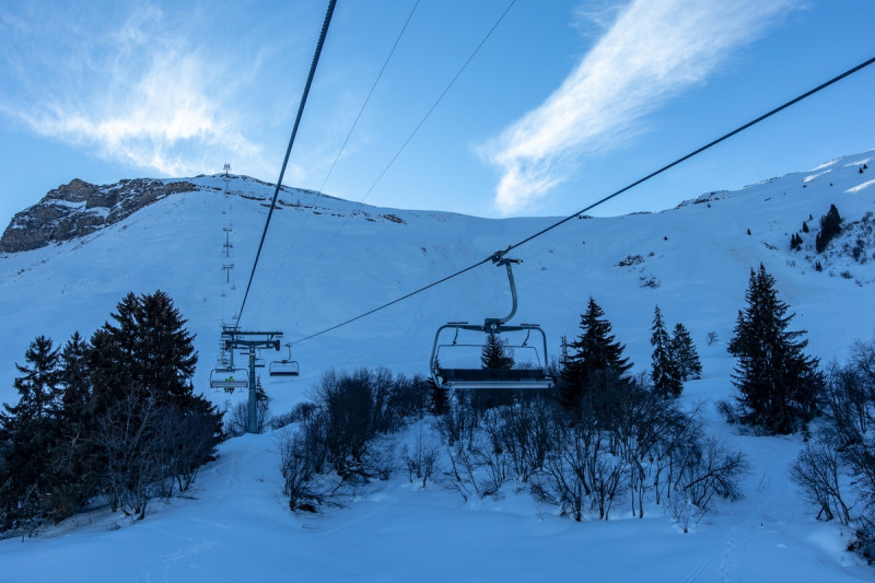 In der B2, man sieht schon den Schneemangel auf der 22.