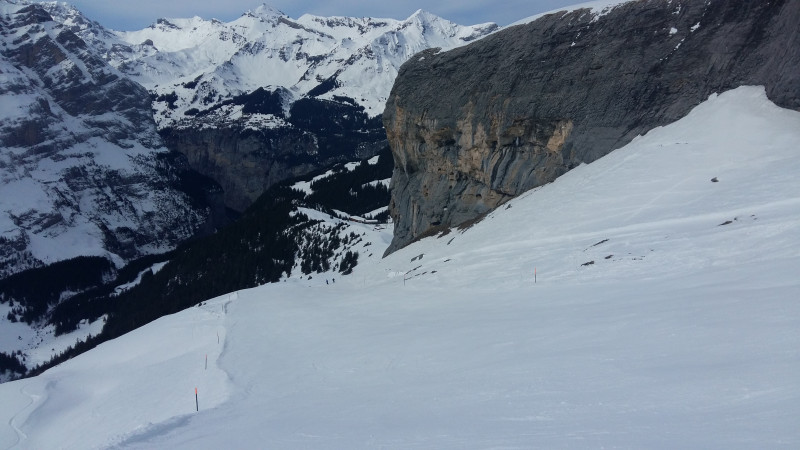 Black Rock war die schlechteste Piste heute,sehr hart