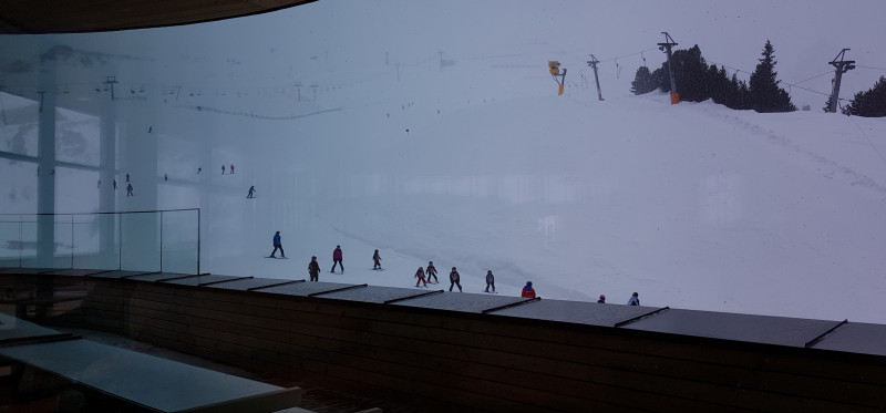 Blick aus der Spieljoch Bergstation