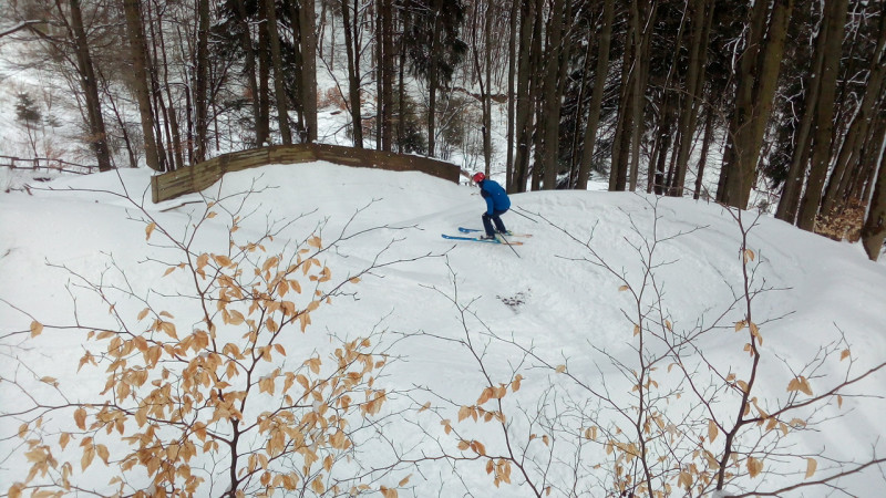 MTB-Strecke an der Kappe