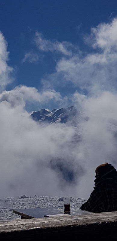 Wolkenspiele an der Kristallhütte