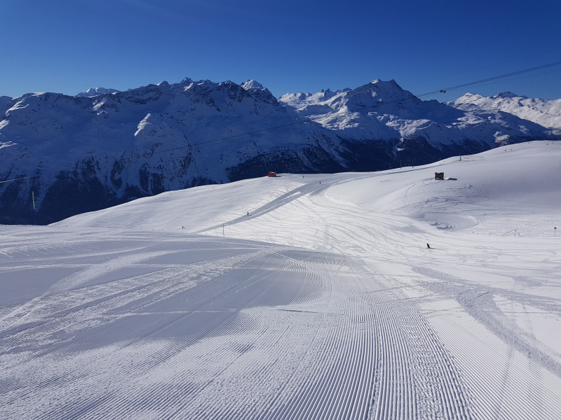 Piste zu Fiss Sessel Traumhaft