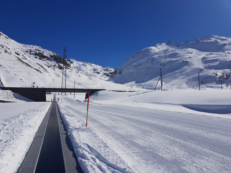 Förderband zur Lagalp