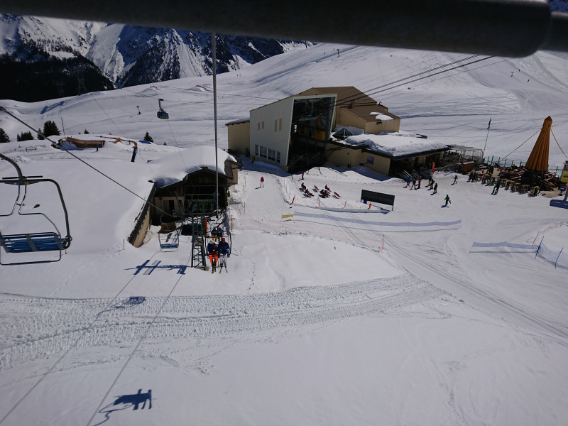 Blick zurück auf die Talstation