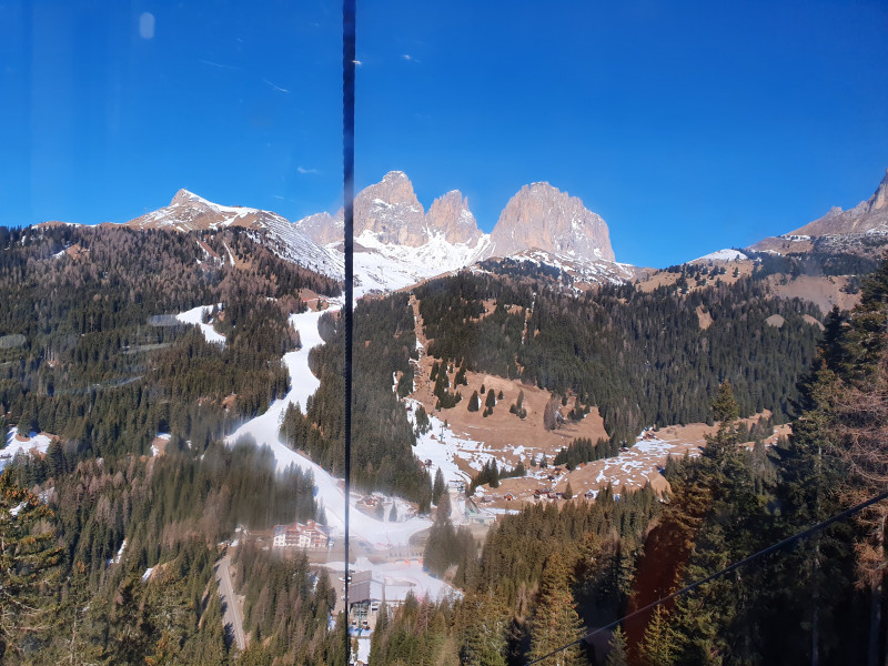 An den Südhängen war der Pistenspaß auf den Vormittag begrenzt