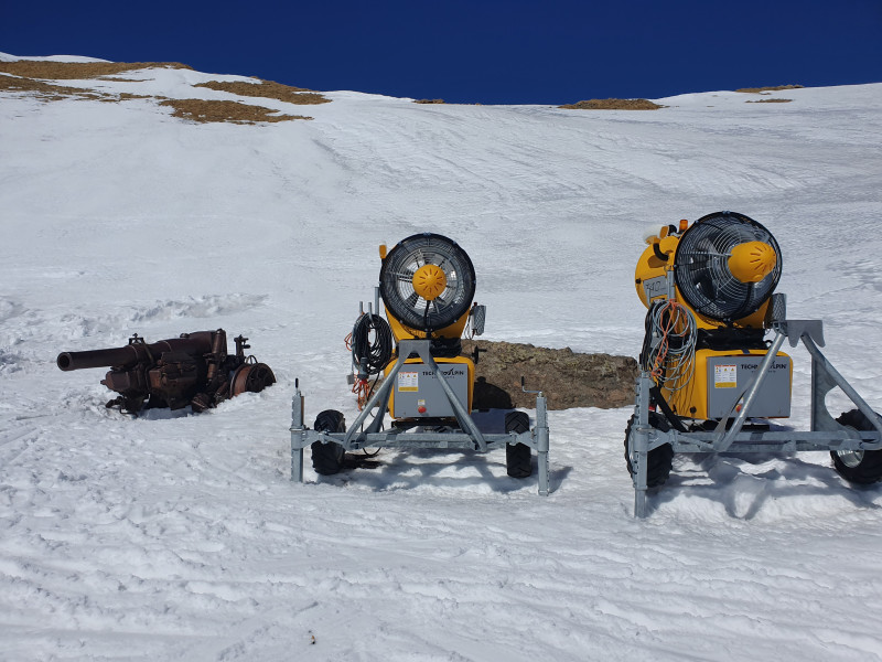 Glücklicherweise haben sich die Kanonen in den Dolomiten in den letzten hundert Jahren erheblich verändert.