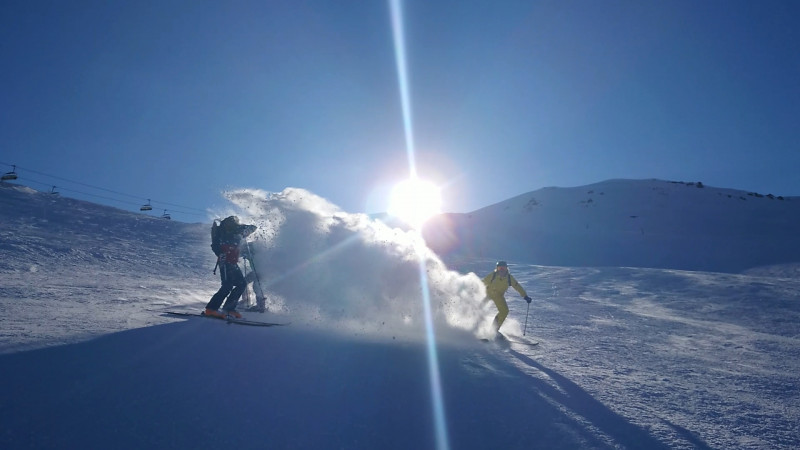 Noch eine schnelle Dusche!