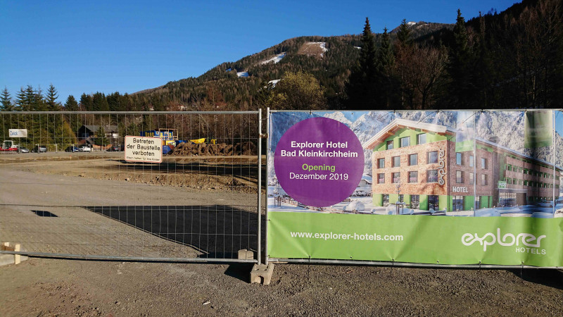 Ehemaliger parkplatz