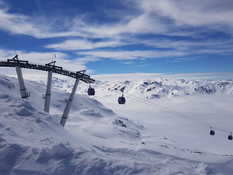 Einzig der Ausblick war heute schön.