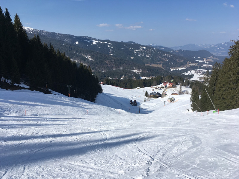 22- Letzte Aufahrt in der Heubergmulde, die Piste sah eigentlich auch lecker aus, besser jedenfalls als am Ifen...