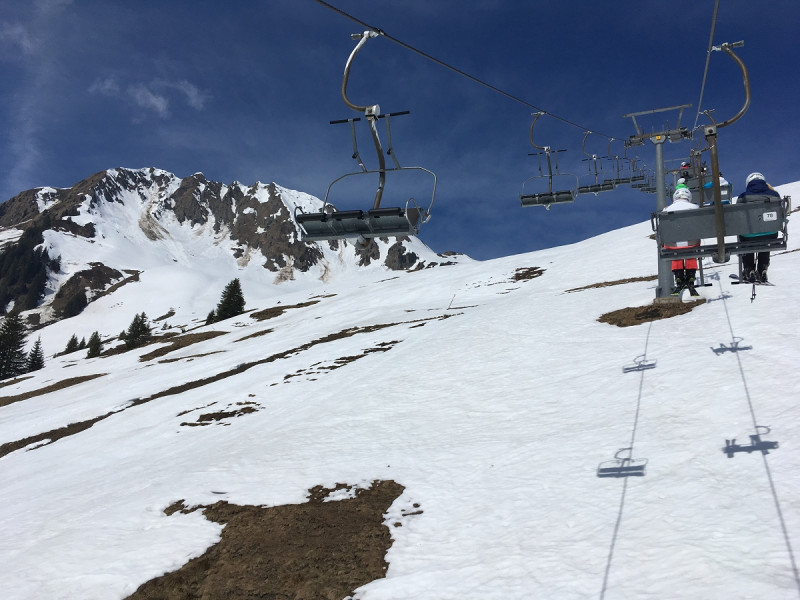 8- Im Girak 3er, unten war die Route teils aber aber okay