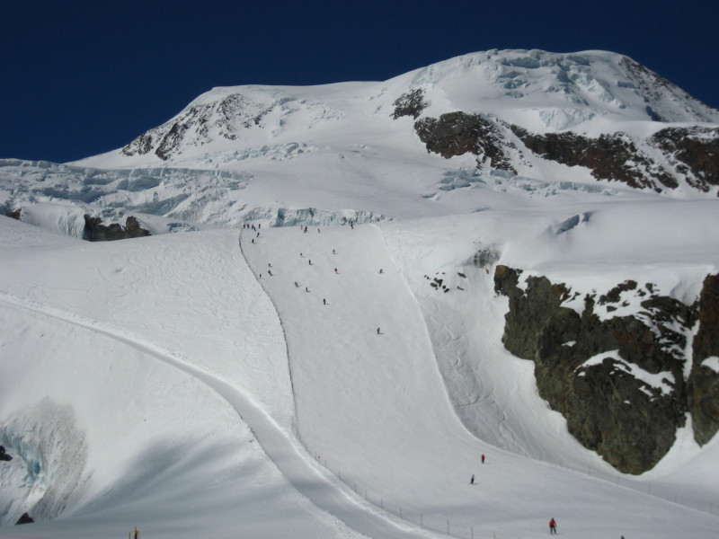 10b Panoramapiste mit dem Alphubel 4206m