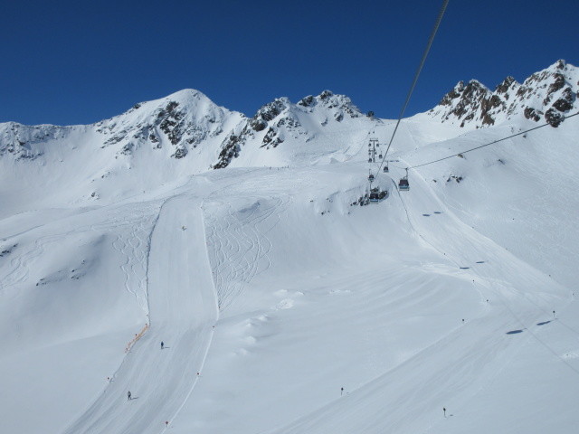 Karlesjochpisten von der 8-MGD Karlesjoch aus