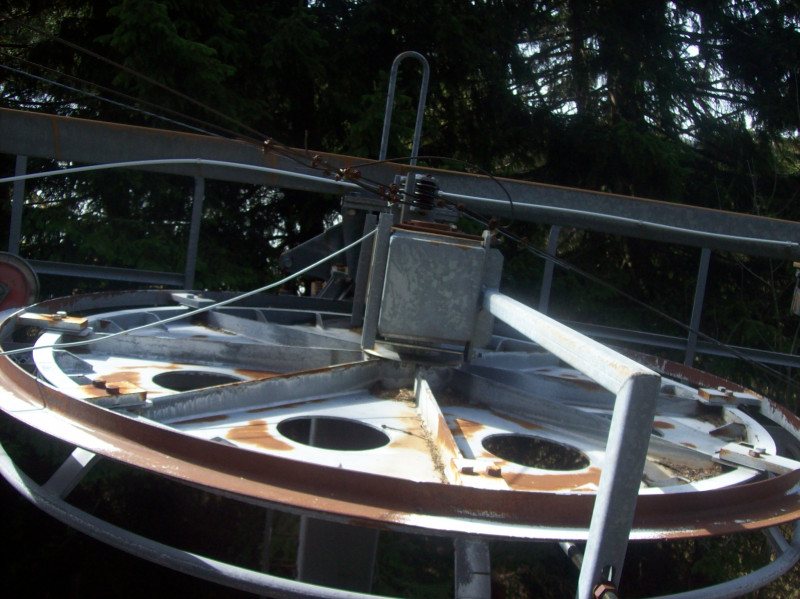 Kurvenumlaufrad lies sich drehen