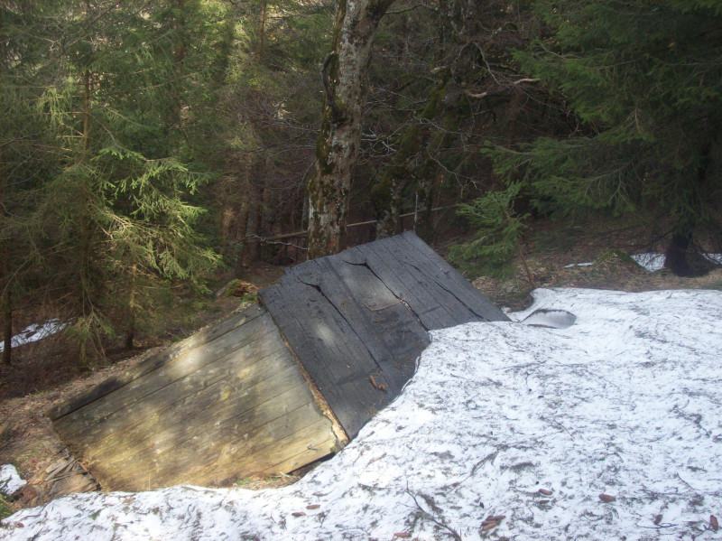 Gleiche Fall das Ausstieghäuschen