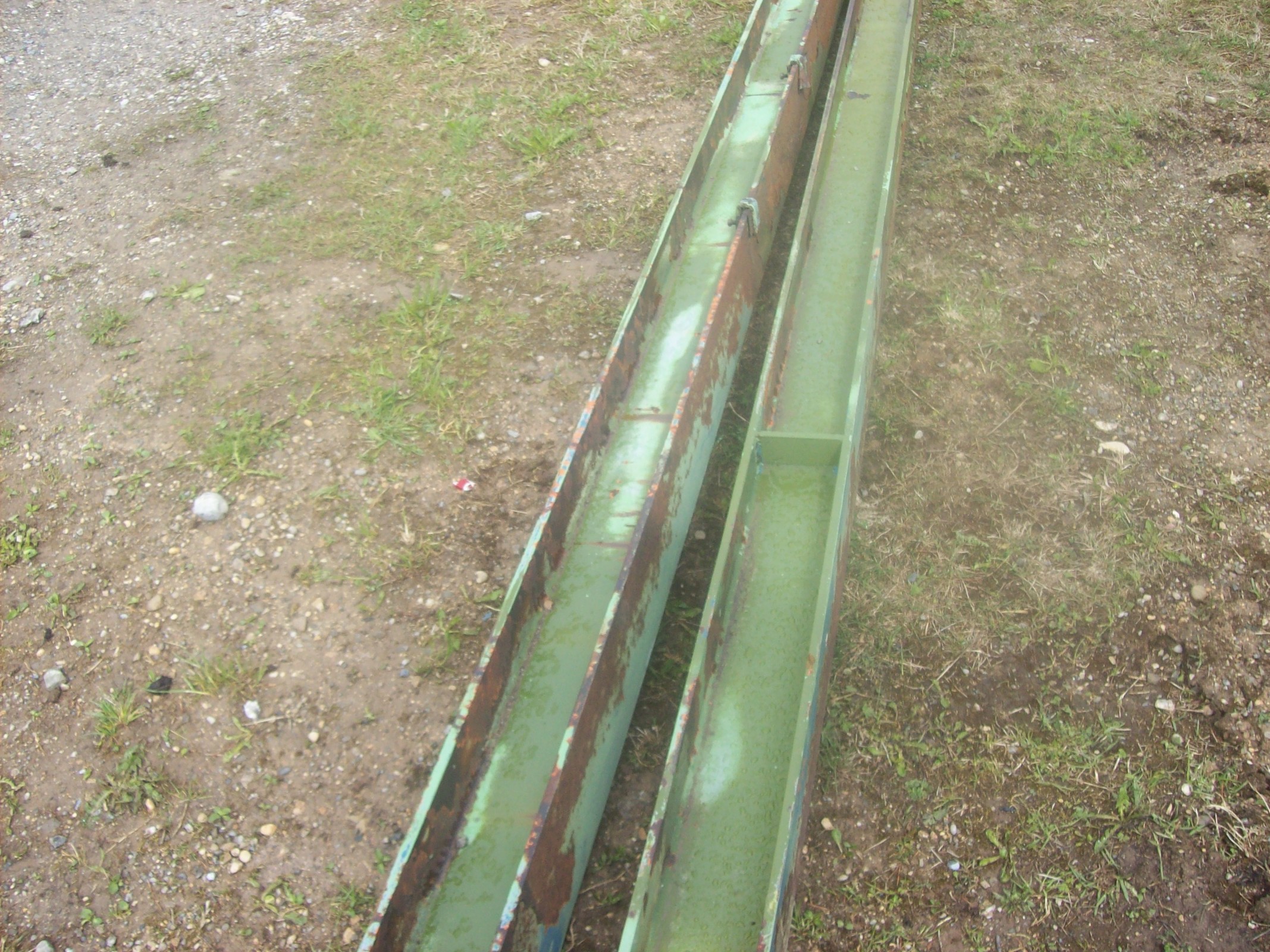 die Schienen werden wahrscheinlich wiederverwendet