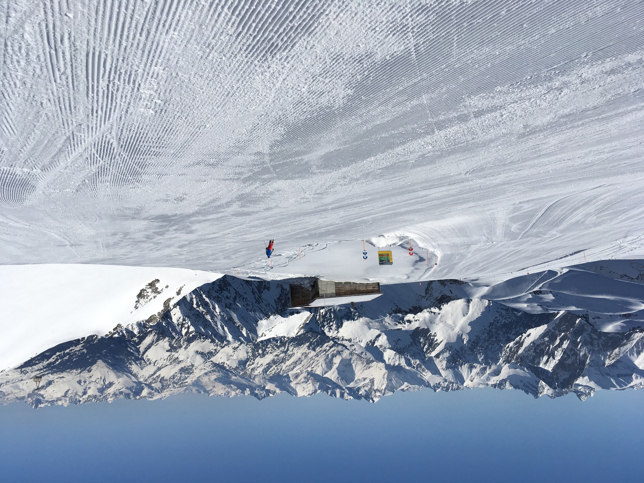 Gipfelmulde 8:50 Uhr