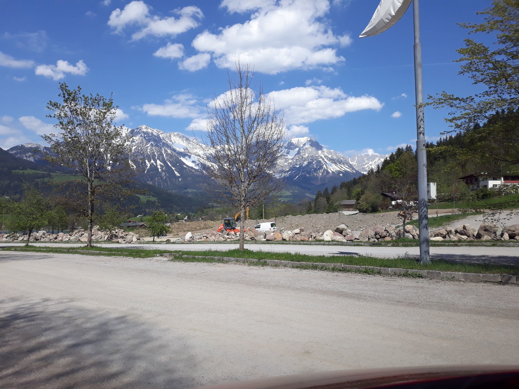 Bacherparkplatz (hier wird Aushubmaterial verbaut)