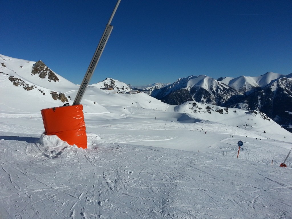 1. Skitag: Schlossalm Gastein im Januar