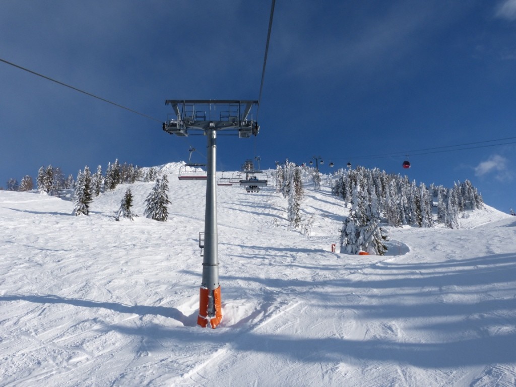 2. Skitag: Dorfgastein / Großarl im Januar