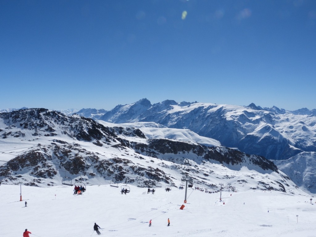 6. Skitag: Alpe d'Huez im März