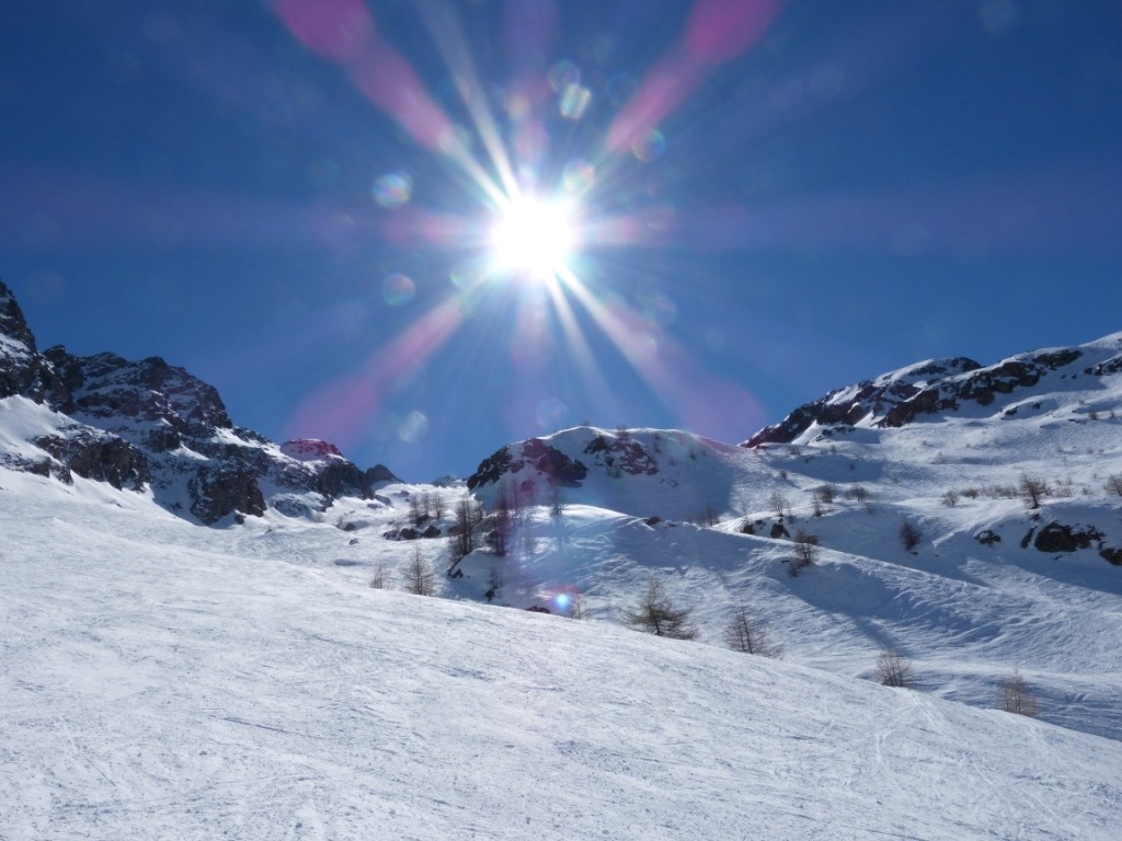 Vallon Chancel nach der Refuge Chancel wieder auf dem Weg zum Pylon 1