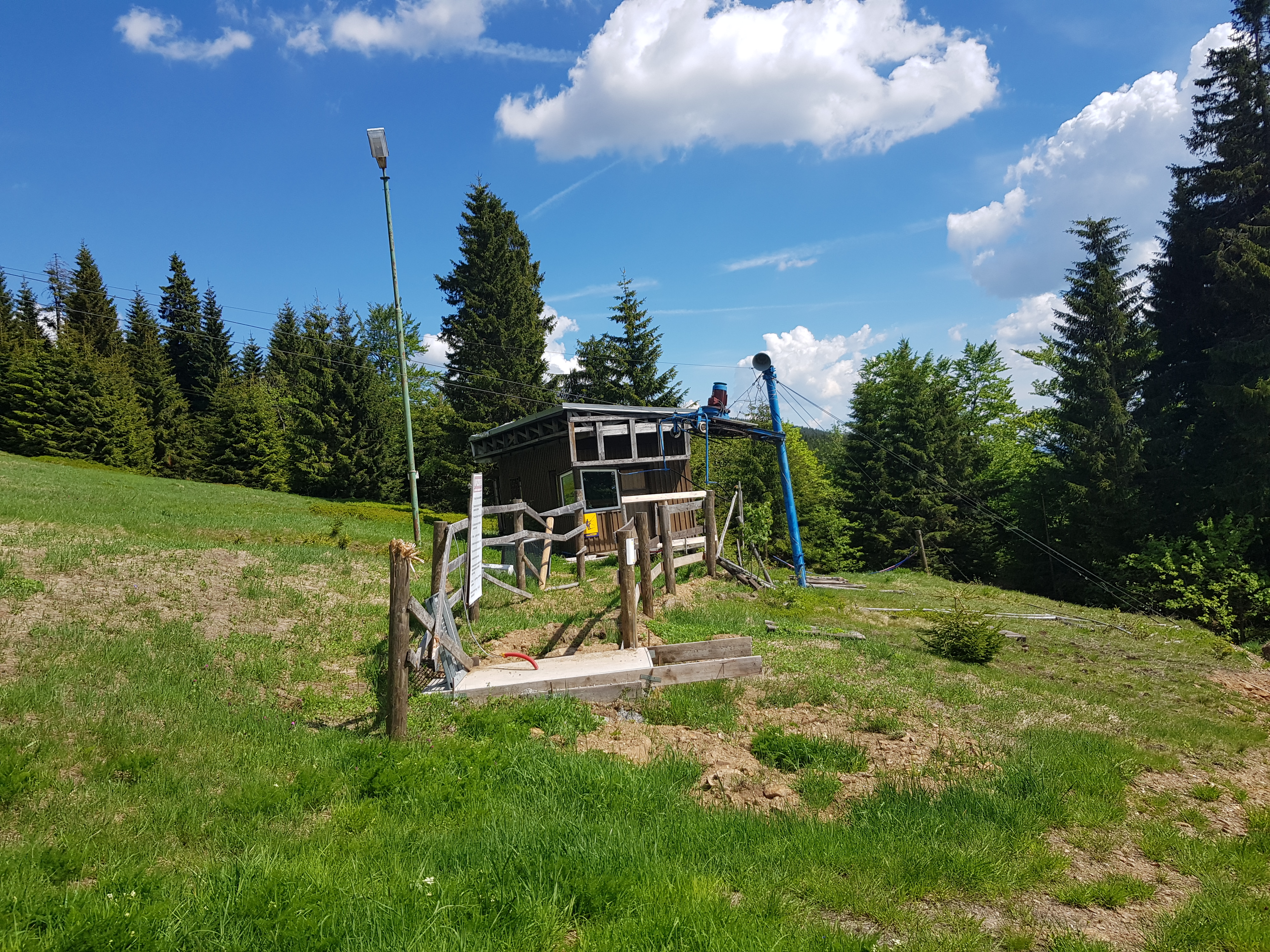 Talstation SL Mala Poma im Neklid-Gebiet