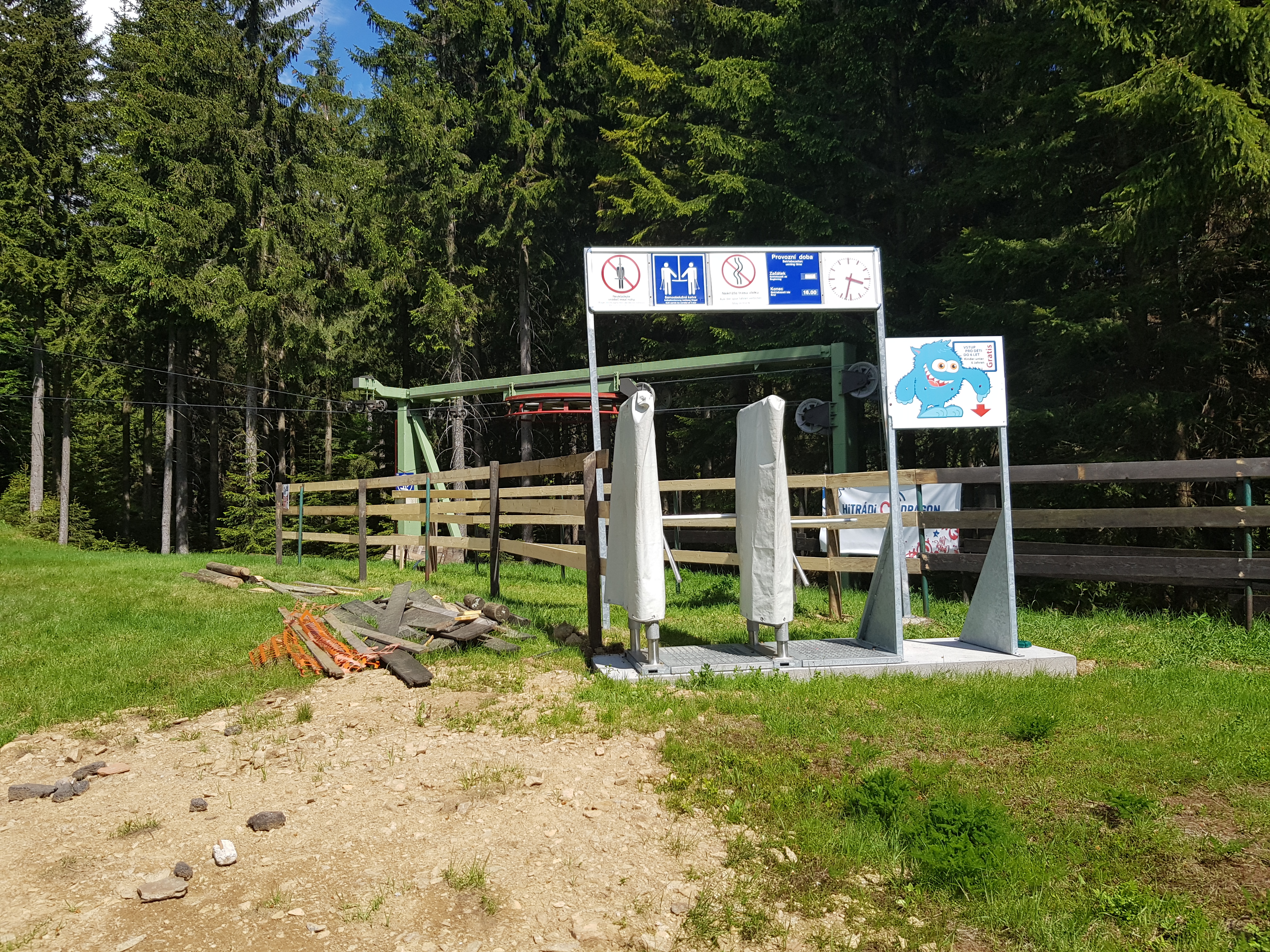 Talstation VL 500 im Neklid-Gebiet