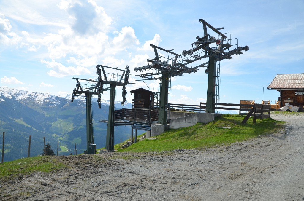 Am 2. Juni sah die Mittelstation noch so aus.