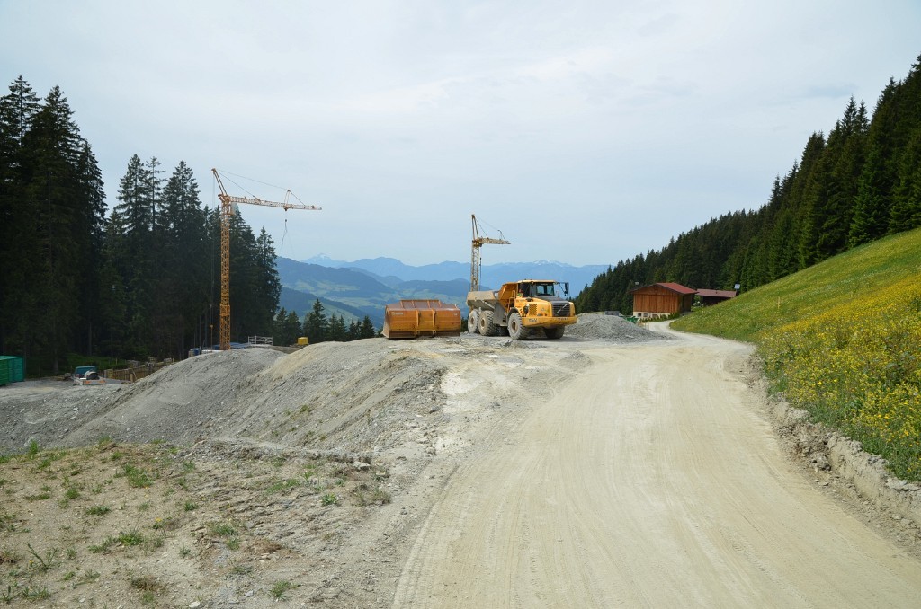 Von hier kann man in Zukunft zum Einstieg der Bahn fahren