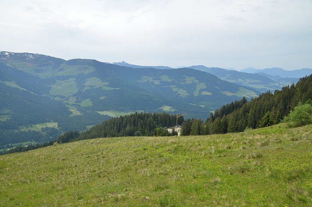 Blick von der alten zur neuen Talstation