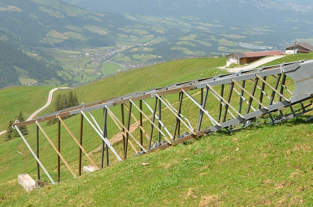 Gefällte Stütze 24 (Ausschnitt).