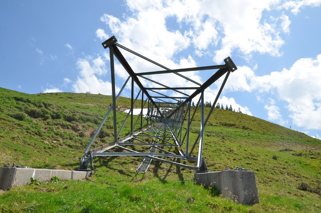 Endlage der Stütze 24