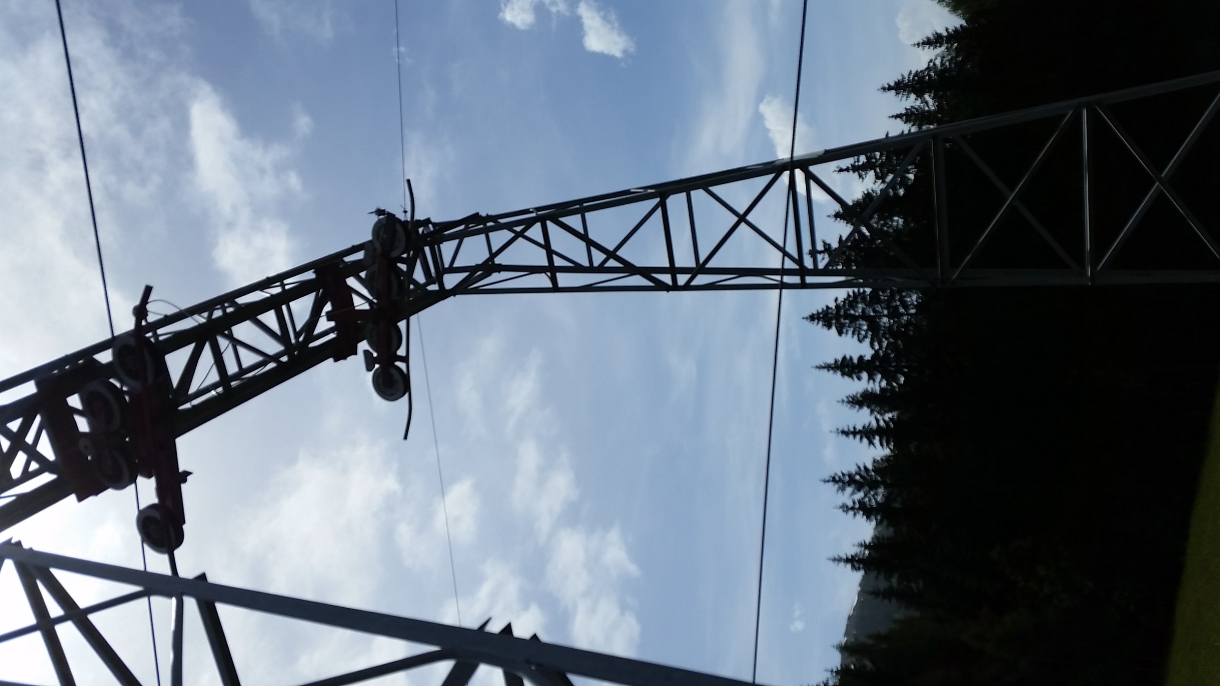 Detail Seilentgleisung