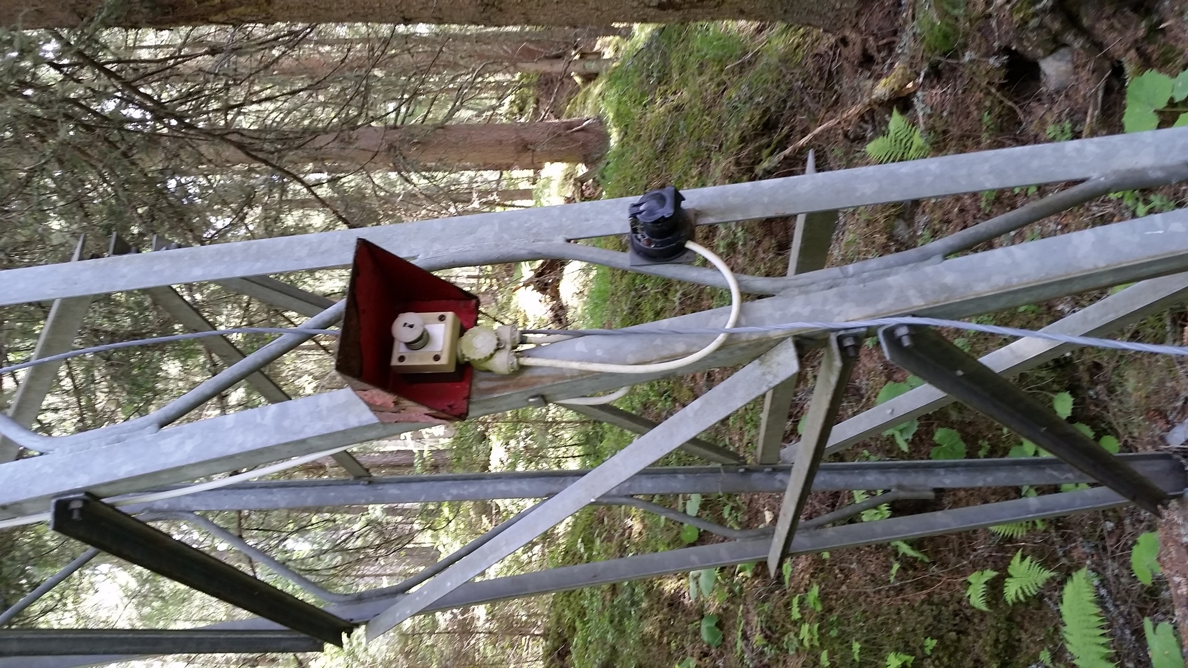 Umlenkung mit Anschluss von Abwurframpe und "NOT-AUS"