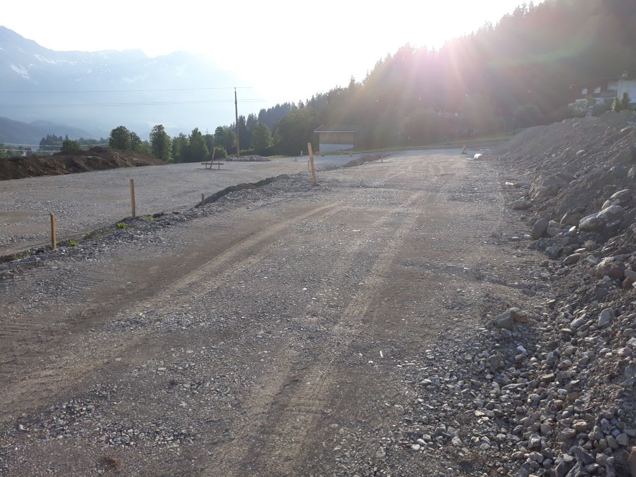 Erweiterung Bacherparkplatz: Hier entstehen ca. 220 neue Parkplätze