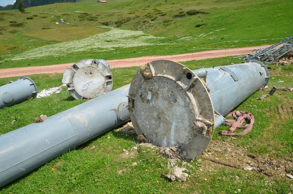 Alte Stützen 8 und 9