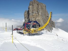 und die Drehung in den Gletscherpark