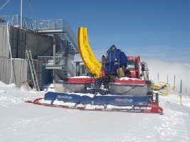 Der PB 300 W bei der abfahrt richtung Gletscherpark