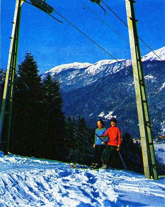 Swoboda Schleppi mit Portalstützen.